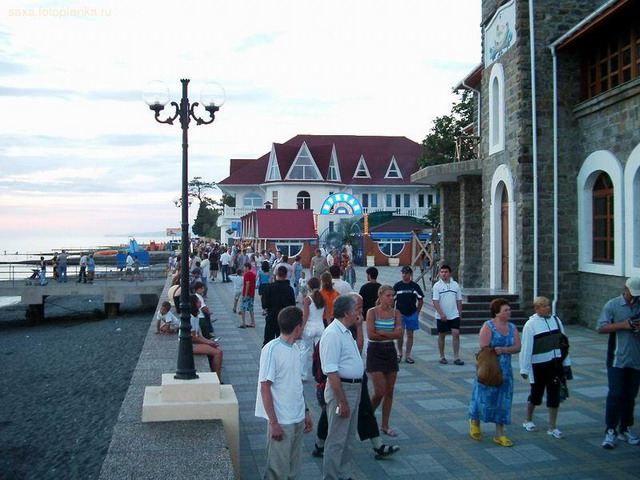 отдых в Адлере - набережная Адлера отдых в Адлере - набережная Адлера
